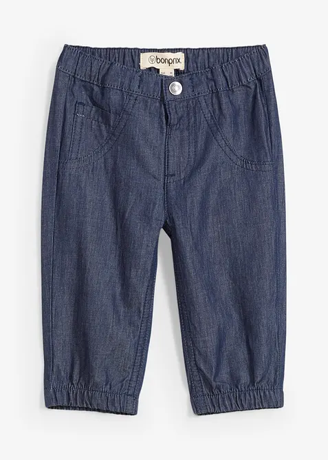 Dra på-jeans för bebisar av ren ekologisk bomull, bonprix