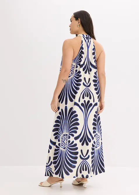 Vid maxiklänning i följsam viskos, bonprix