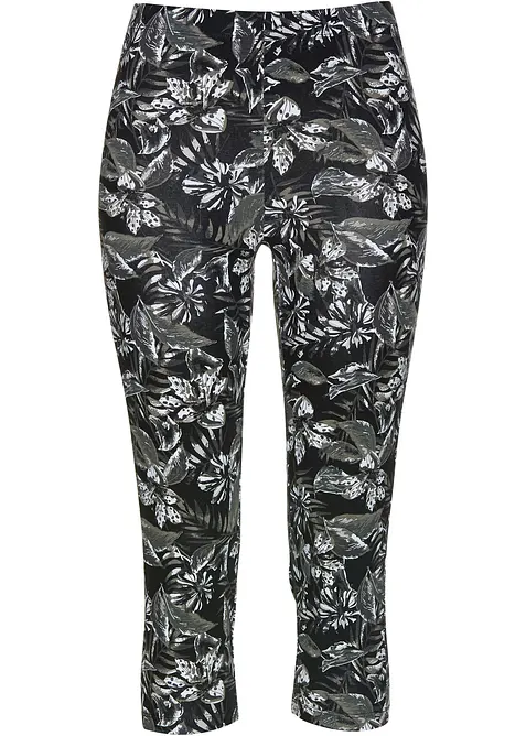Caprileggings i bomullsmix, bonprix