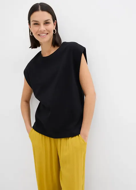 Topp av ren ekologisk bomull, bonprix