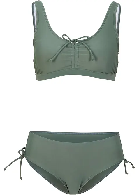 Bikini med knytband (2 delar), bonprix