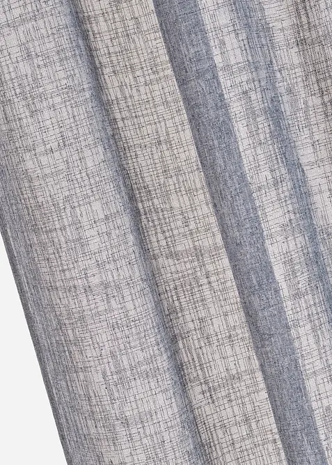 Gardin med linnelook (1-pack), bonprix