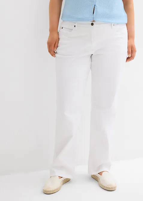 Straight Stretch Jeans Mid Waist, bonprix