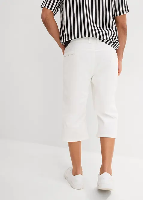 Long Stretch Jeans Bermudas, Regular Fit, bonprix