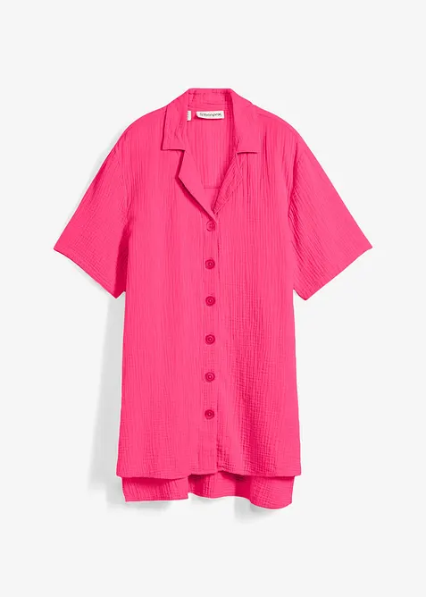 Skjortblus av muslin, bonprix