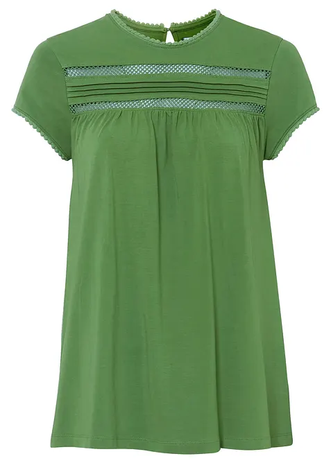 Bomullstopp med spets, bonprix