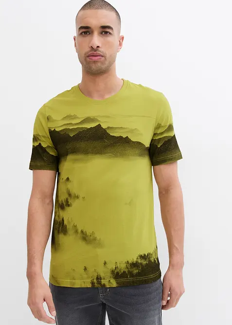 T-shirt i ren ekologisk bomull, bonprix