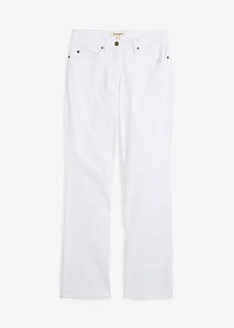 Straight Stretch Jeans Mid Waist, bonprix