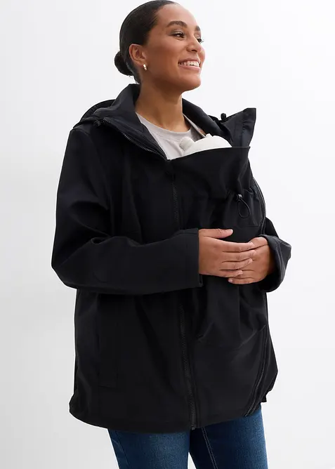 Mammajacka 2 i 1 med funktionsjacka och urtagbar fleecejacka, bonprix