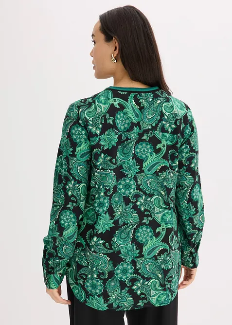 Blustunika i böljande viskos, bonprix