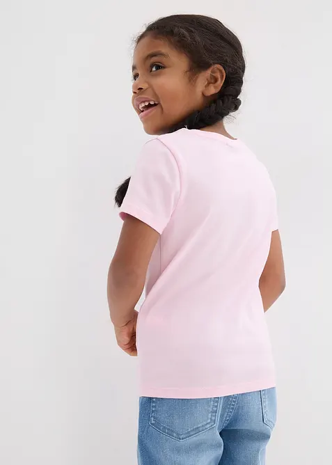 T-shirt i ekologisk bomull (3-pack), bonprix