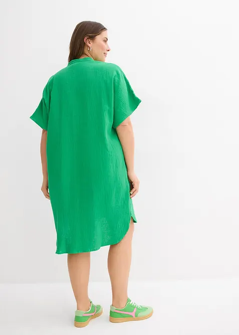 Skjorkl&auml;nning av ren bomull, bonprix