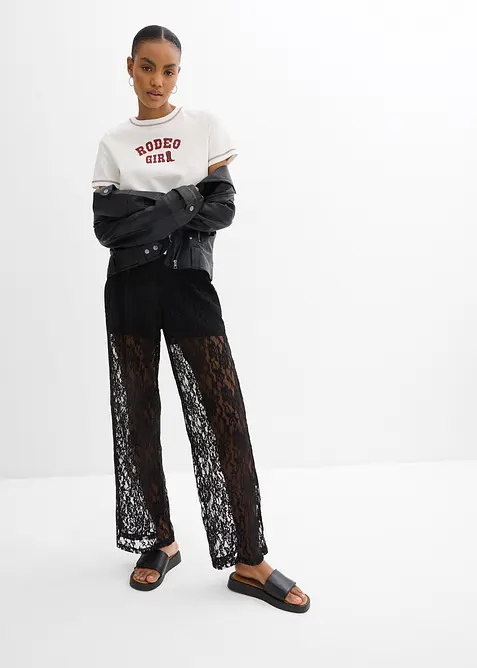 Byxor av spets, bonprix