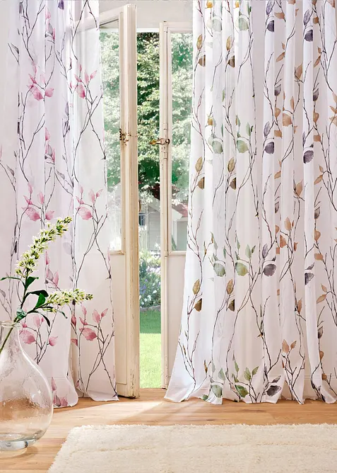 Gardin med återvunnen polyester (1-pack), bonprix