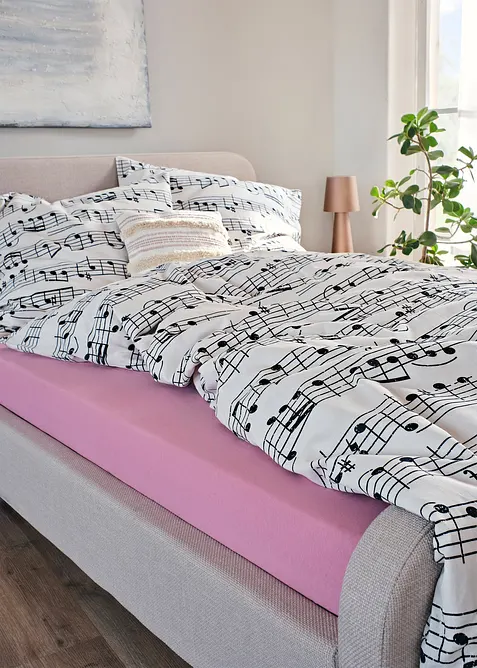 P&aring;slakanset med noter, bonprix