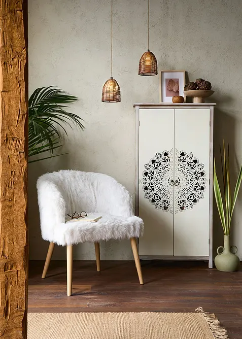 Lampa med LED, bonprix