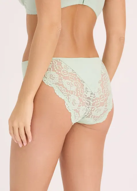 Trosa med spets (6-pack), bonprix