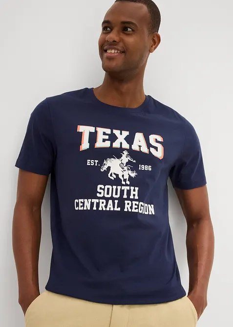 T-shirt i ren ekologisk bomull, bonprix