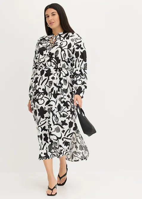 Tunikakl&auml;nning i f&ouml;ljsam viskos, bonprix