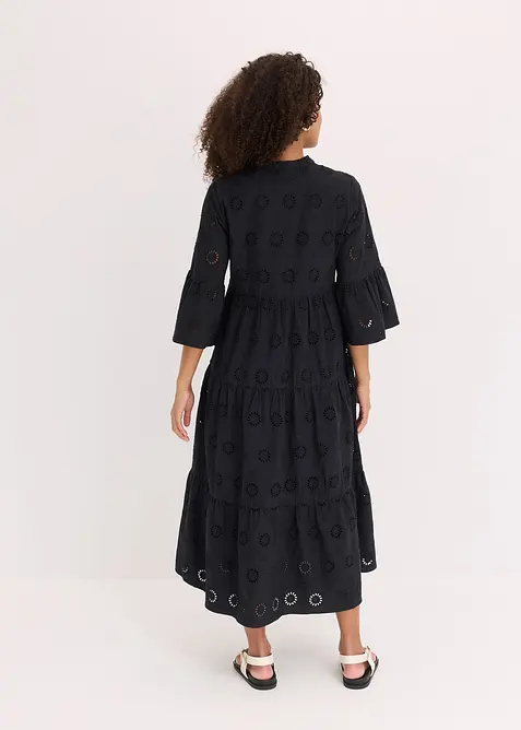 Maxiklänning i bomull, bonprix