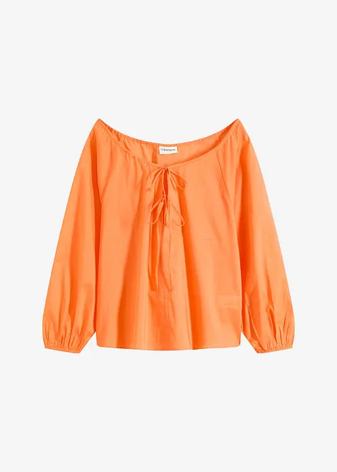 Blus i ekologisk bomull, bonprix