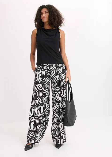 Linne med vriden detalj, bonprix