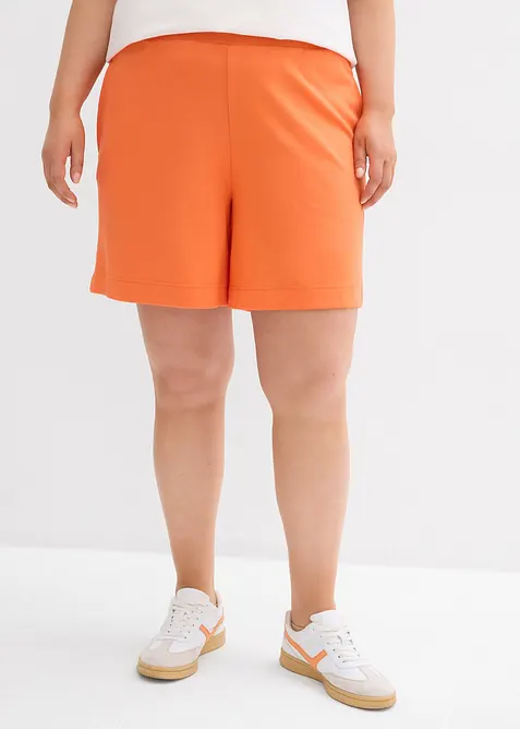 Bekväma Punto di Roma-shorts i dra på-modell, bonprix