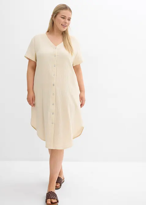 Bluskl&auml;nning i mjuk muslin, bonprix