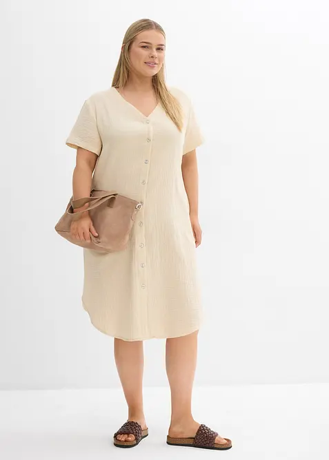 Bluskl&auml;nning i mjuk muslin, bonprix