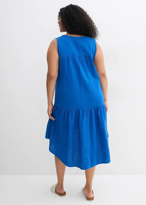 Kl&auml;nning i luftig muslin, bonprix