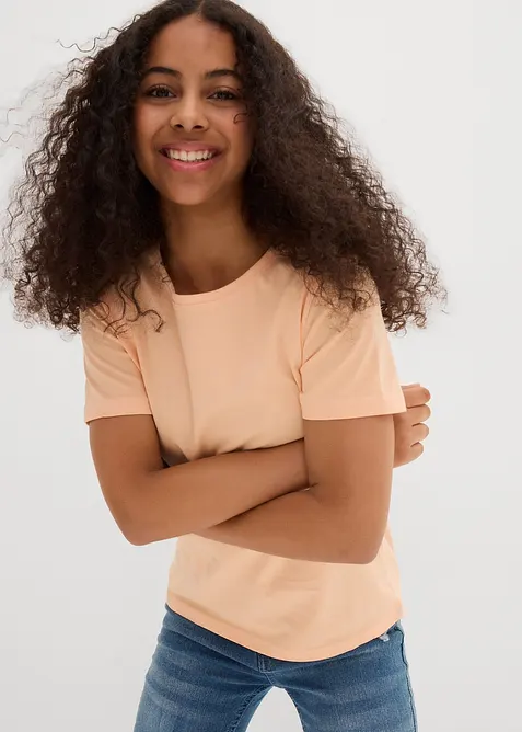 T-shirt i ekologisk bomull (3-pack), bonprix