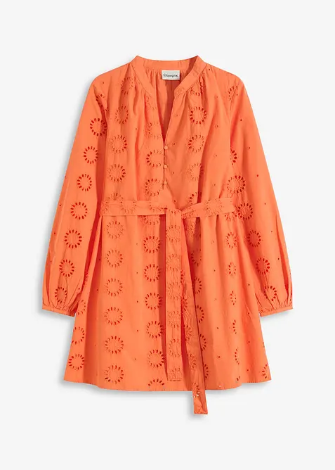 Blusklänning i ekologisk bomull, bonprix