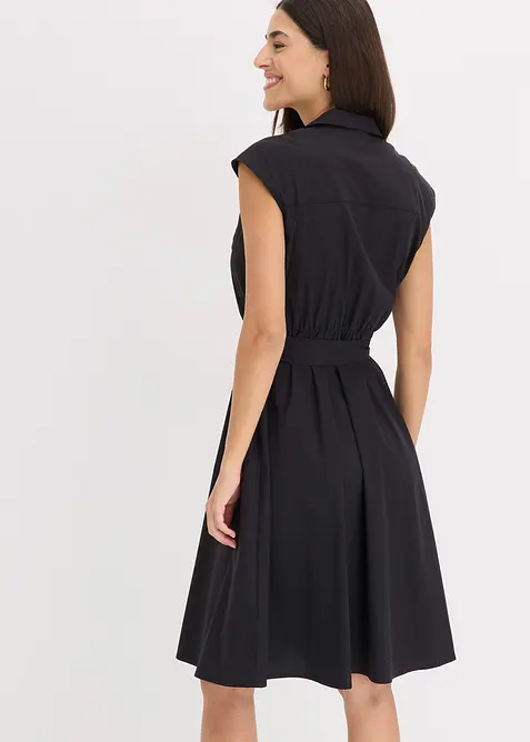 Blusklänning med knytskärp, bonprix