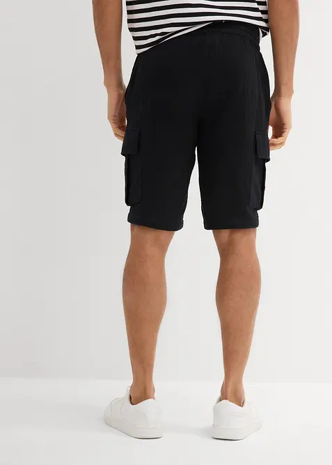 Bermudas i luftig muslin, Regular Fit, bonprix