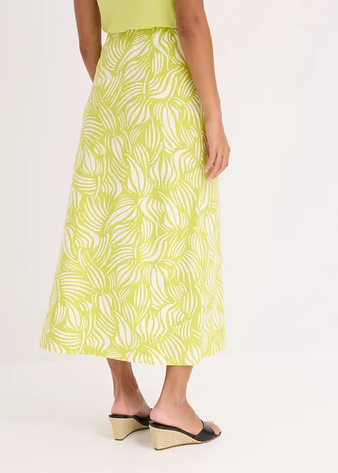 Jerseykjol av stretchigt bomullsmaterial, bonprix