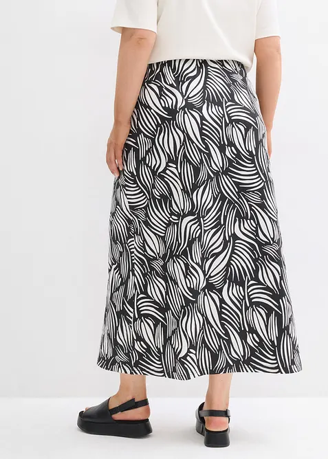 Jerseykjol av stretchigt bomullsmaterial, bonprix