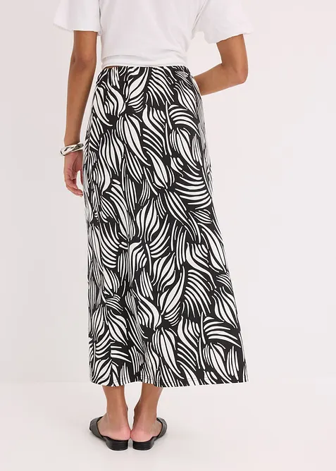 Jerseykjol av stretchigt bomullsmaterial, bonprix