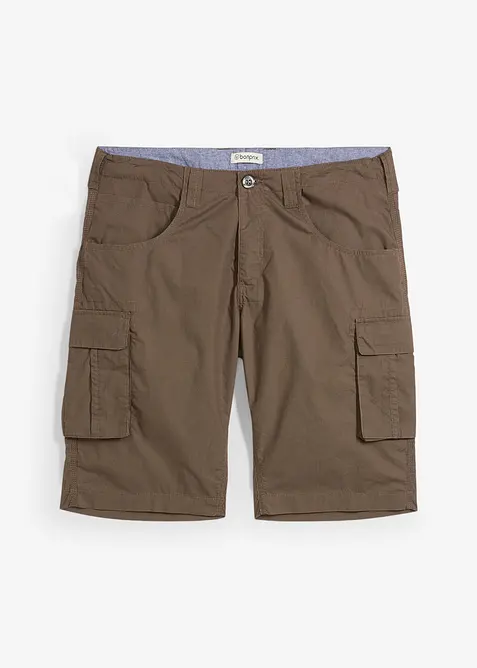 Bermudas i cargomodell av ren bomull, Relaxed Fit, bonprix