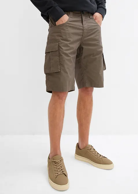 Bermudas i cargomodell av ren bomull, Relaxed Fit, bonprix