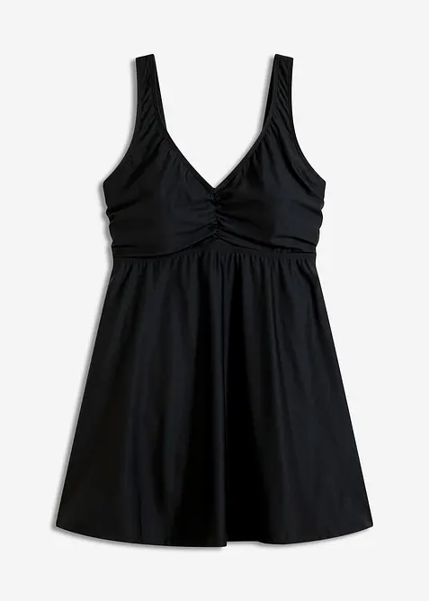 Baddräktsklänning med lätt formande effekt och återvunnen polyamid, bonprix