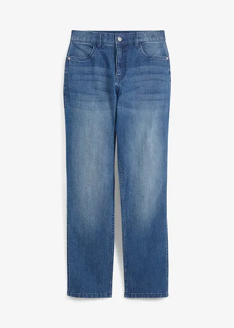 Loose Fit Stretch Jeans med justerbar midja för barn, Straight, bonprix
