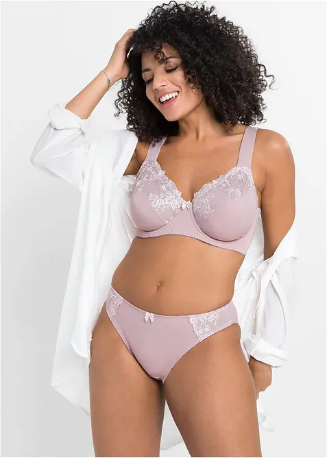 BH med bygel och vadderade axelband (2-pack), bonprix