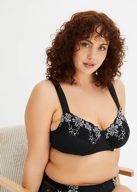 BH med bygel och vadderade axelband (2-pack), bonprix