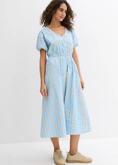 Kl&auml;nning i ren bomull, bonprix