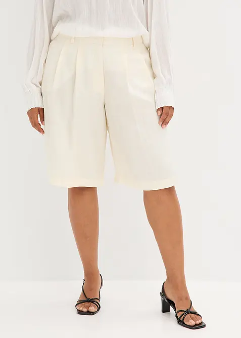 Bermudas i böljande lyocellmix, bonprix