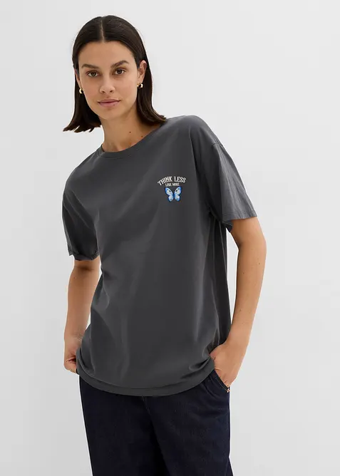 T-shirt av ren ekologisk bomull, bonprix