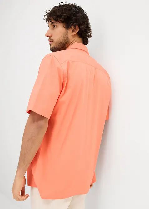 Kortärmad skjorta i ren bomull, bonprix