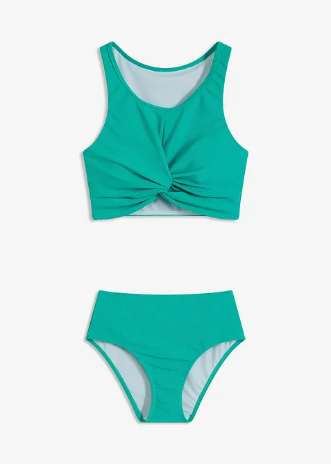 Bikini med BH-topp och återvunnen polyester (2 delar), bonprix