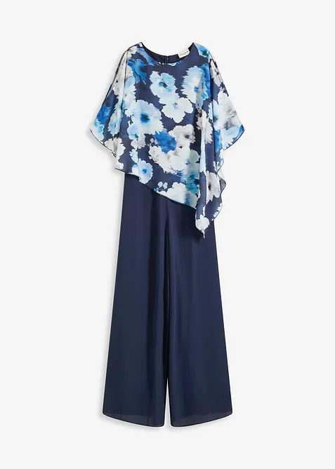 Jumpsuit med vid överdel, bonprix