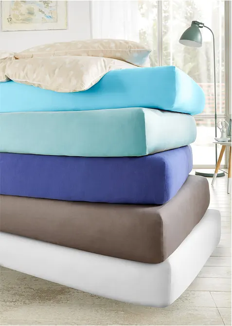 Dra på-lakan i jersey, bonprix